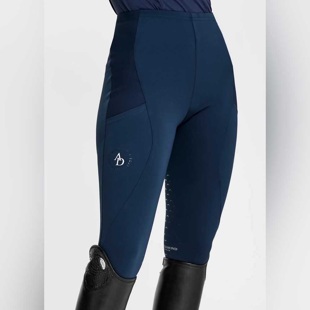 Aztec Diamond Icon Riding Legging Navy